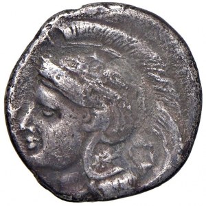 LUCANIA Velia Didramma (circa 280 a.C.) Testa elmta a s. - R...