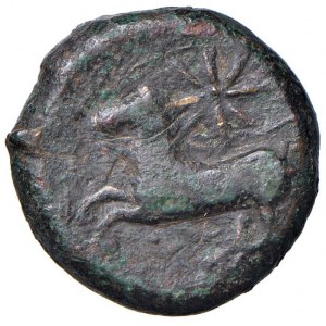 SICILIA Kainon (360-340 a.C.) AE - Griffone che balza a s. -...