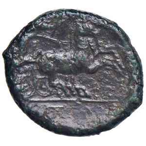 SICILIA Siracusa - Agatocle (317-289 a.C.) AE - Testa di Are...