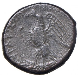 SICILIA Siracusa - Hiketas (287-278 a.C.) AE - Testa di Zeus...