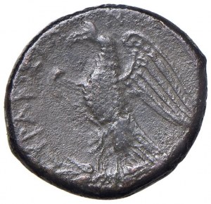 SICILY Syracuse - Hiketas (287-278 BC) AE - Head of Zeus...