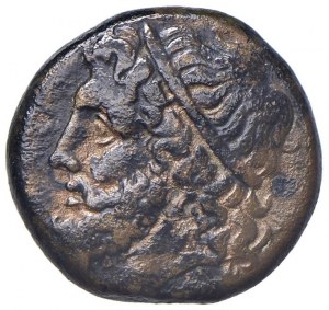 SICILY Hieron II (275-215 BC). Ae.Head of Poseidon at s....