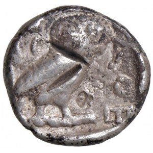 ATTICA Atene - Tetradramma (circa 479-393 a.C.) Testa elmata...