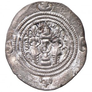 SASSANIDI Dracma da classificare AG (g 4,15) Corrosioni...
