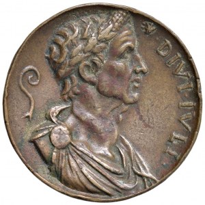 MEDAGLIE IMITANTI L'ANTICO Giulio Cesare (49-46 a.C.) Coppia...