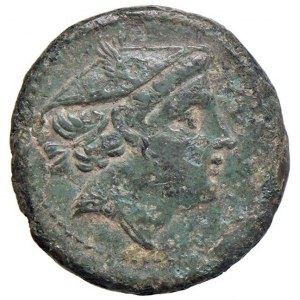 Anonime - Semuncia (214-212 a.C.) Testa di Mercurio a d. - R...