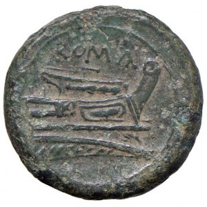 Anonime - Semuncia (214-212 a.C.) Testa di Mercurio a d. - R...