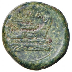 Anonime - Semuncia (circa 217-215 a.C.) Testa di Mercurio a ...