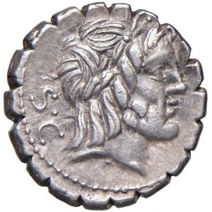 Antonia - Q. Antonius Balbus - Denarius (83-82 v. Chr.) Kopf des...