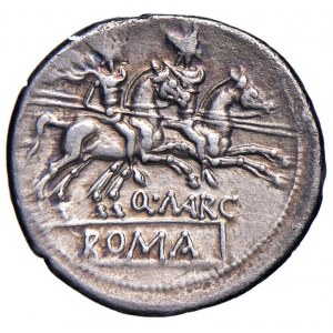 Marcia - Q. Marcius Libo - Denario (148 a.C.) Testa di Roma ...