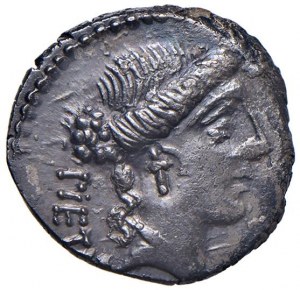 Postumia - D. Postumius Albinus Bruti f. - Denarius (48 B.C.)...