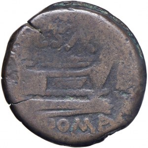 C. Sax - Axis (169 B.C.) Tête de Janus - R/ Arc à droite - Cr....