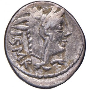 Thoria - L. Thorius Balbus - Denario (105 a.C.) Testa di Giu...