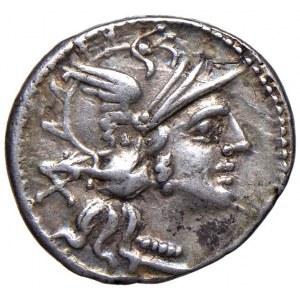 Valeria - C. Valerius C. f. Flaccus - Denario (140 a.C.) Tes...