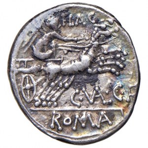 Valeria - C. Valerius C. f. Flaccus - Denario (140 a.C.) Tes...