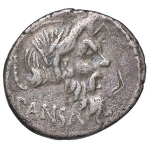 Vibia - C. Vibius C. n. Pansa Caetronianus - Denario (48 a.C...