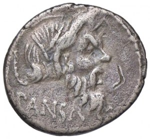 Vibia - C. Vibius C. n. Pansa Caetronianus - Denarius (48 B.C..