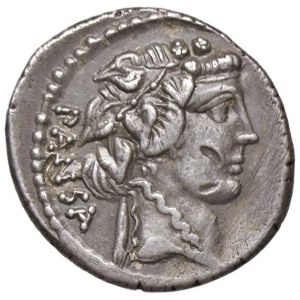 Vibia - C. Vibius C. n. Pansa Caetronianus - Denario (48 a.C...