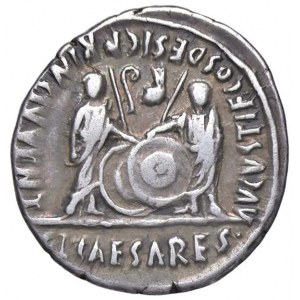 Augusto (27 a.C.-14 d.C.) Denario (Lugdunum) Testa laureata ...