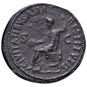 Tiberio (14-37) Padovanino - Testa a s. - R/ Tiberio seduto ...