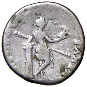 Giulia Titi (figlia di Tito) Denario - Busto diademato e dra...