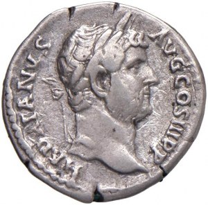Hadrian (117-138) Denarius - Bust laureate and draped in ...