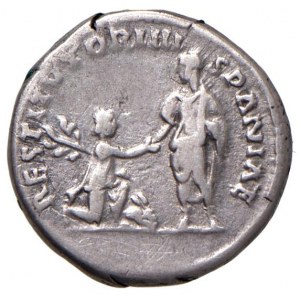 Adriano (117-138) Denario - Busto laureato e drappeggiato a ...