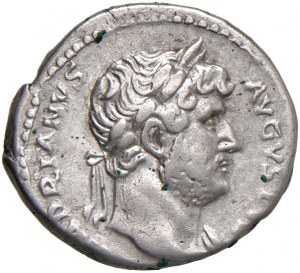 Hadrian (117-138) Denarius - Laureate head r. - R/ Neptune...