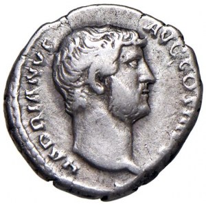 Adriano (117-138) Denario - Testa laureata a d. - R/ Moneta ...