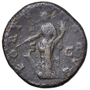 Adriano (117-138) Sesterzio - Testa laureata a d. - R/ La Fo...