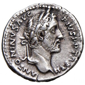 Antonino Pio (138-161) Denario - Testa laureata a d. - R/ Ae...