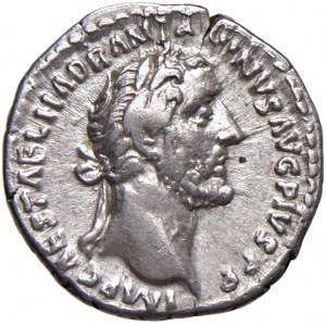 Antoninus Pius (138-161) Denarius - Lorbeerkopf rechts - Der Pa...