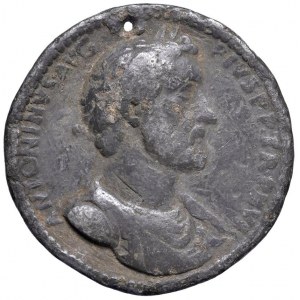 Antonino Pio (138-161) Medaglione - AE (g 16,14) Falso antic...