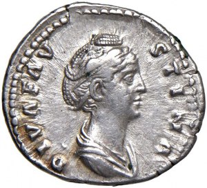 Faustina I (wife of Antoninus Pius) Denarius - Draped bust...