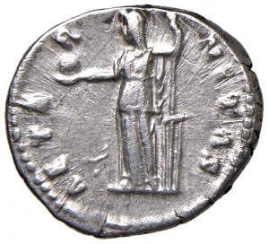Faustina I (wife of Antoninus Pius) Denarius - Draped bust...