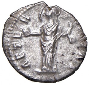 Faustina I (wife of Antoninus Pius) Denarius - Draped bust...