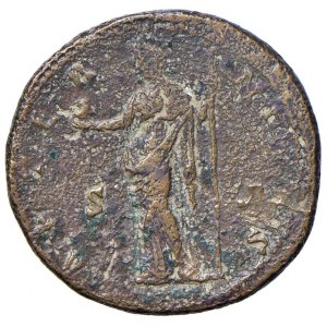 Faustina I (moglie di Antonino Pio) Asse - Busto a d. - R/ L...