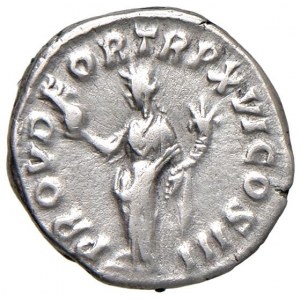 Marco Aurelio (161-180) Denario - Testa a d. - R/ Providenti...