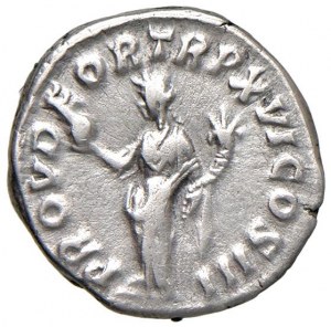 Marcus Aurelius (161-180) Denarius - Head to r. - R/ Providenti...