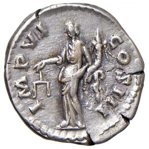 Marco Aurelio (161-180) Denario - Busto laureato e corazzato...