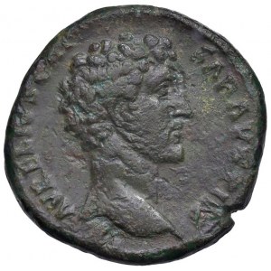Marco Aurelio (161-180) Sesterzio - Testa laureata a d. - R/...