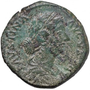 Faustina II (Ehefrau von Marcus Aurelius) Sesterz - Büste bei d....