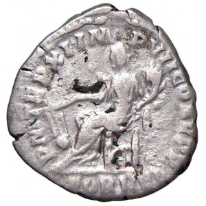 Commodo (180-192) Denario - Testa laureata a d. - R/ Giove s...