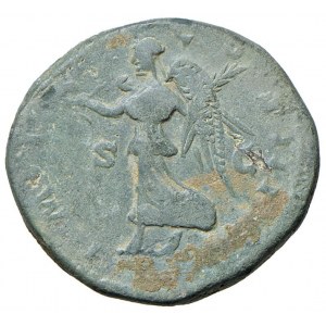 Commodo (180-192) Dupondio - Testa radiata a d. - R/ La Vitt...
