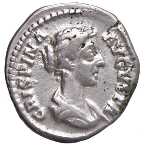 Crispina (moglie di Commodo) Denario - Busto drappeggiato a ...