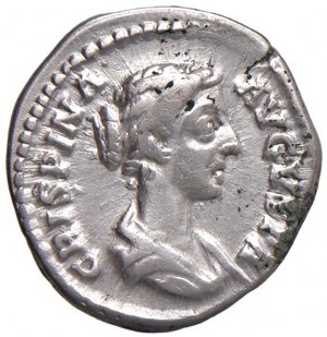 Crispina (wife of Commodus) Denarius - Draped bust in ...