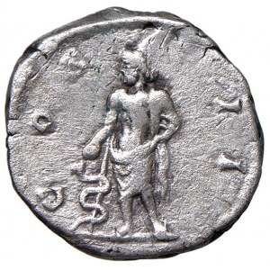 Clodius Albinus (193-197) Denar - Büste rechts - R/ Aesculapius ...
