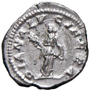 Julia Domna (wife of Septimius Severus) Denarius - Bust in d...