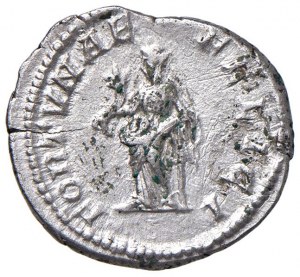 Julia Domna (wife of Septimius Severus) Denarius - Bust dra...