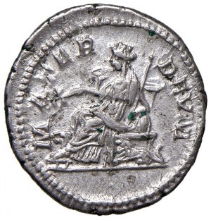 Julia Domna (wife of Septimius Severus) Denarius - Bust dra...